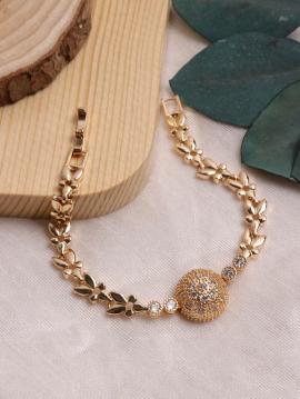 B425 ROSE GOLD A.D BRECLET WHOLESALE PRICE