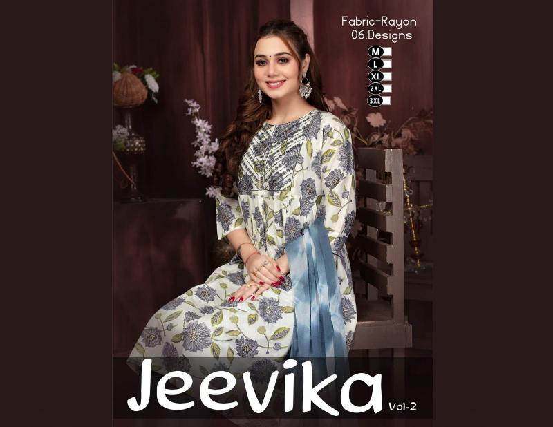  Fashion Talk Jeevika Vol 2 kurtis wholesale in surat