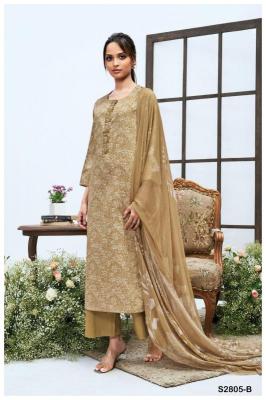 Ganga Nadia 2805 Cotton Salwar Kameez Wholesale