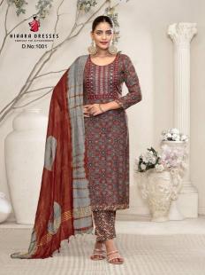 Hiaara Payal Vol-1 fancy Kurti pant set manufacturers in Surat