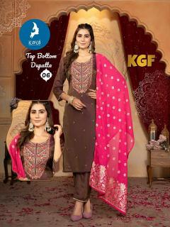 Kaya KGF ROMAN SHIMMER designer kurti catalogue