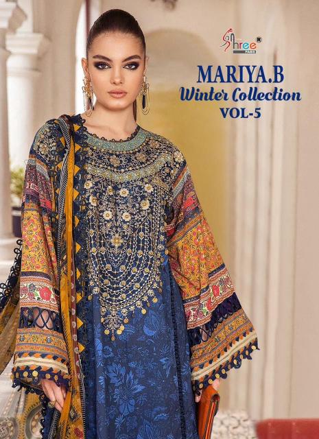 Maria B Winter Collection Vol 05 pakistani suit printed