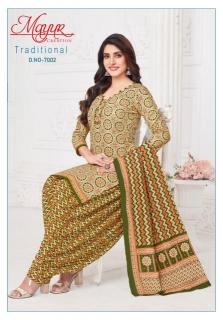 Mayur Traditional Vol-07 wholesale cotton dress material in surat