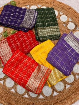 Art Riddh Pure Goergette Weaving Saree wholesale in surat