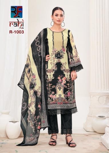 Raha Fab Rahabat Vol 1 unstitched suit fabric online 