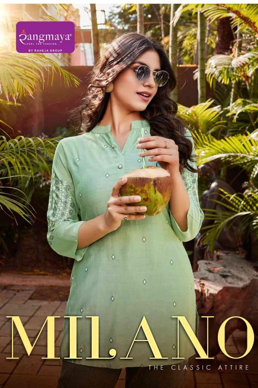 Rangmaya Milano short kurti wholesale