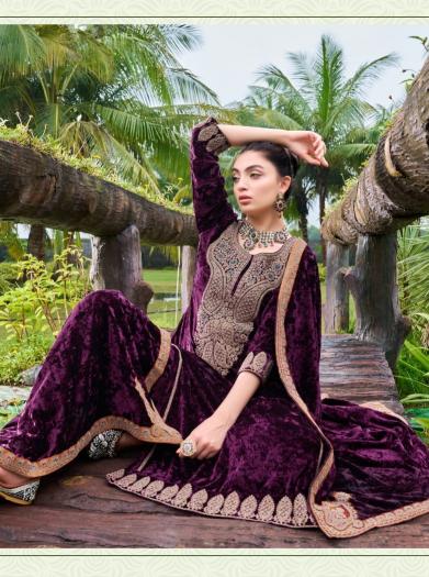 Shraddha Designer Senorita Velvet 24 Pakistani suits velvet