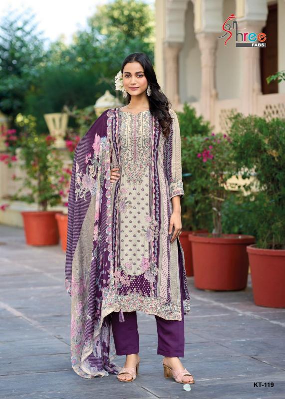 Shree Fab kt 119 pakistani digitel printed suits