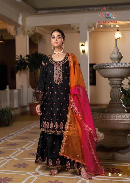 shree fabs R 1266 organza salwar kameez manufacturer