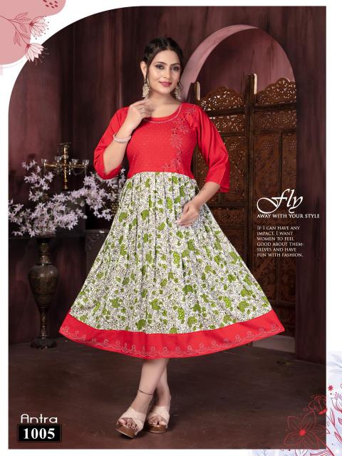 Trendy Antra Ladies Kurtis wholesale suppliers