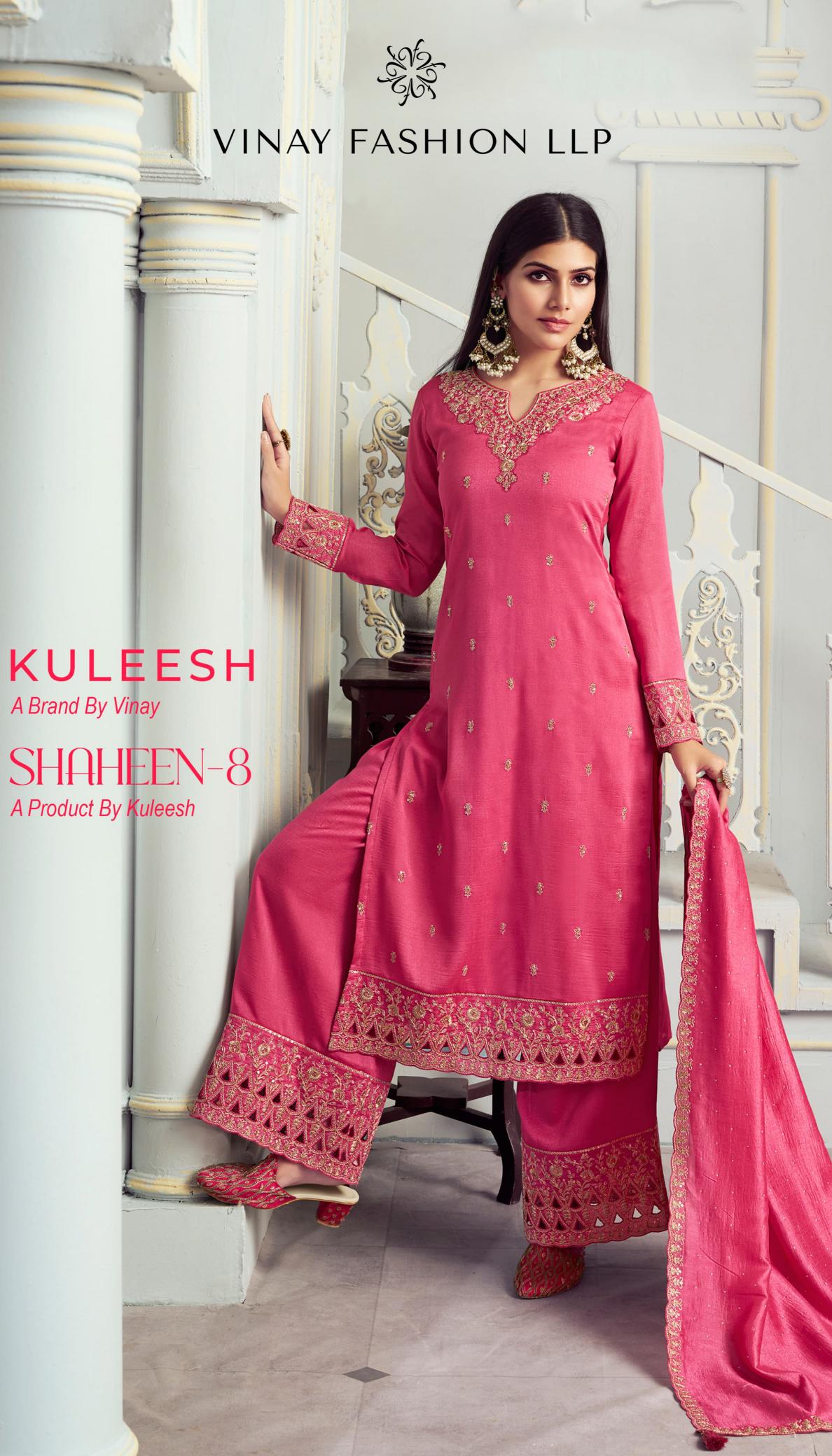 Vinay Shaheen Vol 8 pakistani style kurta set 