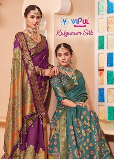 Vipul Kalyanam silk Saree Wholesale Price Online 