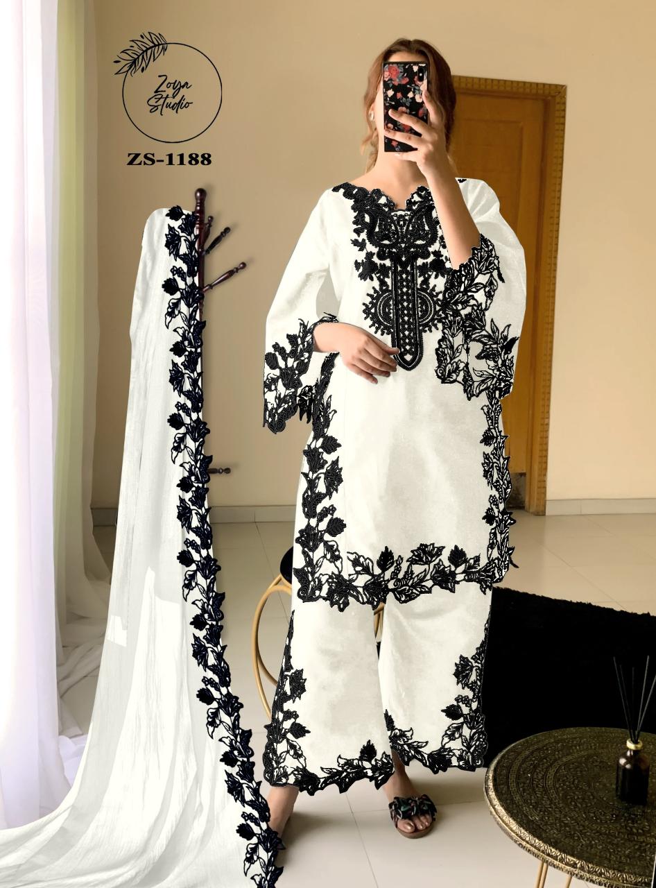 Zoya Studio 1188 pakistani suit design party wear