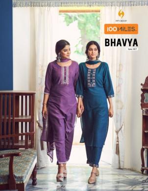 100 Miles Bhavya wholesale kurtis in surat with price