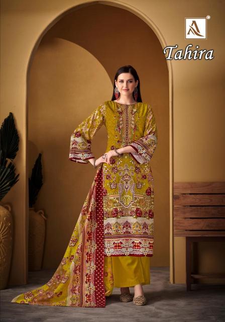 Alok Tahira Wholesale dress materials online shopping