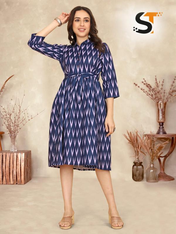 Art Riddhs Blended Cotton printed  kurti wholesaler in surat