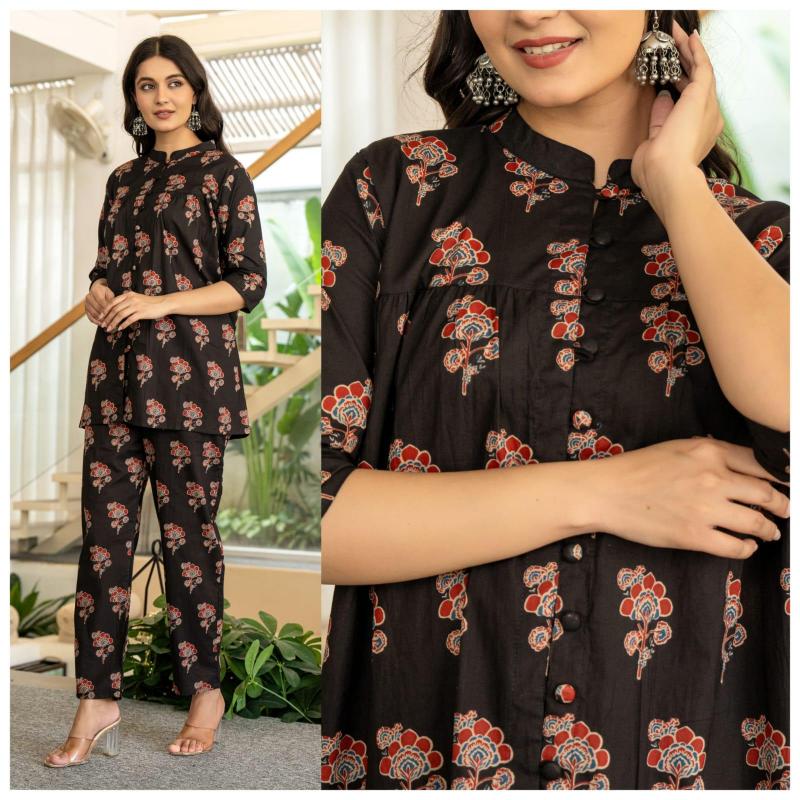 Art Riddhs Cotton Printed co ord set for women wholesale price