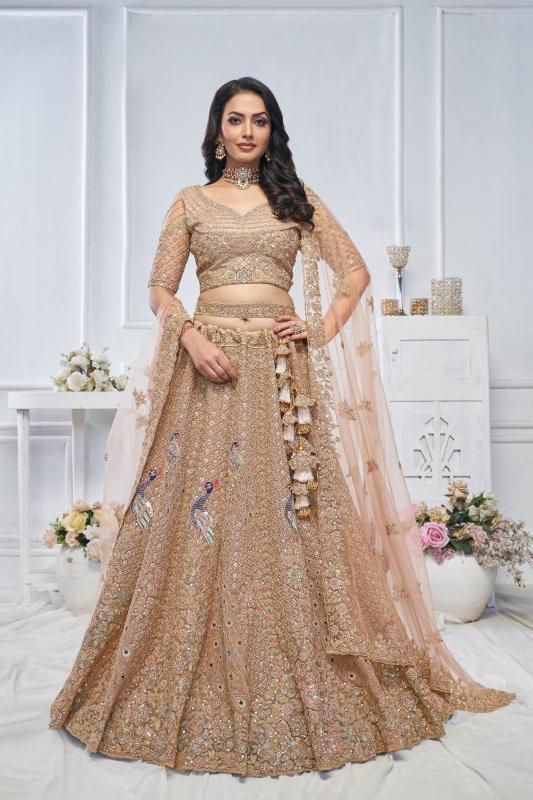 Art Riddhs KF 01 Soft Net embroideried Designer Lehenga choli supplier in surat