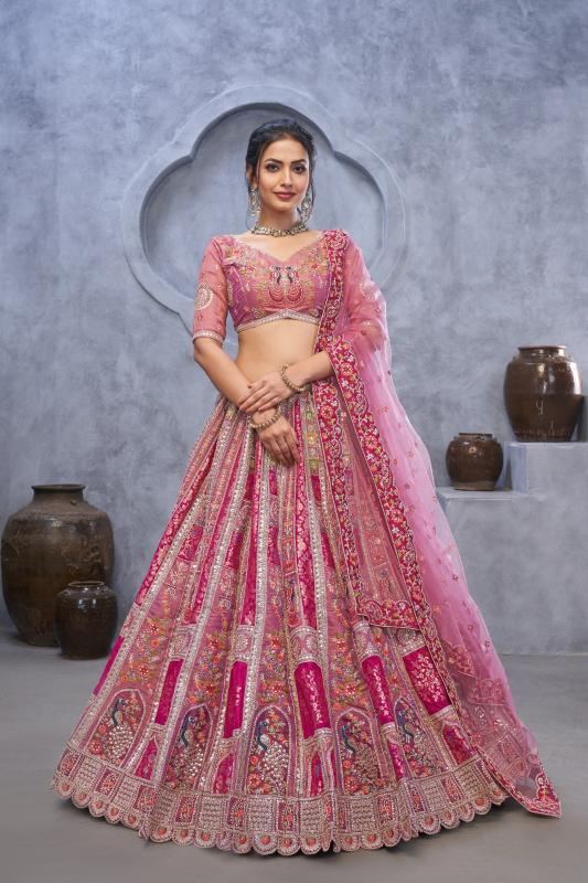 Art Riddhs KF 29 Soft Net embroideried Designer Lehenga choli supplier in surat