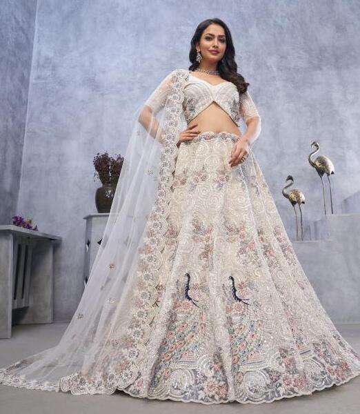 Art Riddhs KF 415 Soft Net banarasi lehenga online Wholesaler in surat