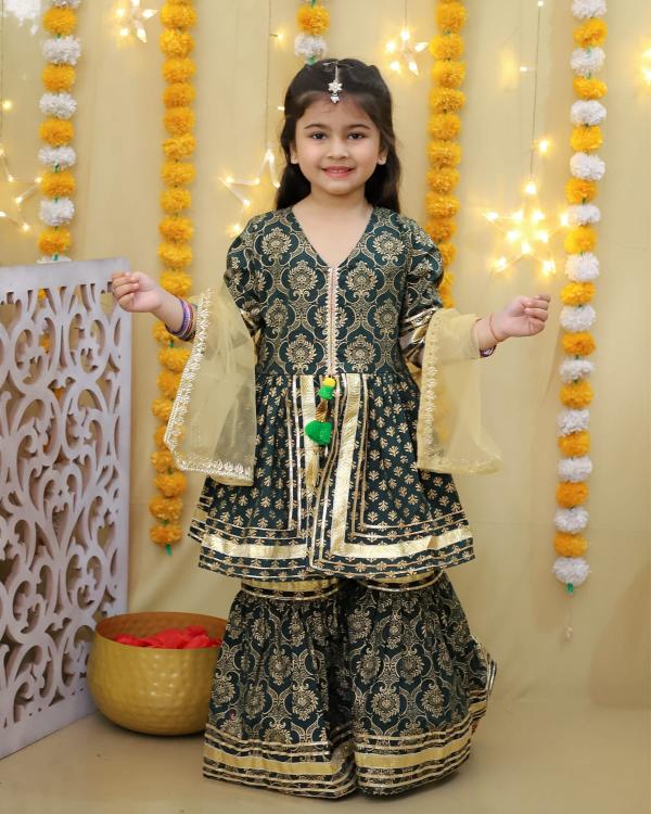 artriddh arpita designer eid collection in kidswear