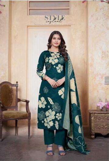 Azara gulbagh vol 4 jam cotton printed dress material supplier in india 