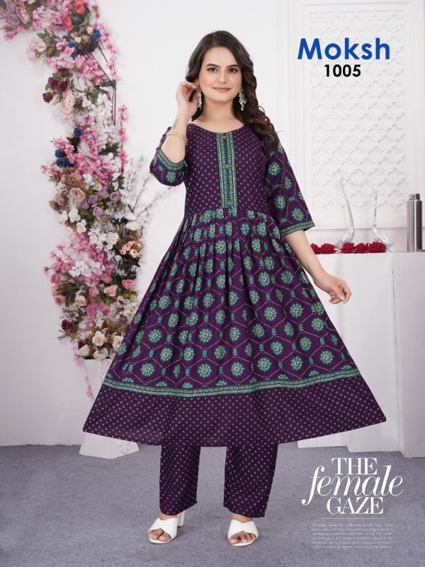 Beauty Queen Moksh 0.3 Rayon Printed kurti manufacturer in india