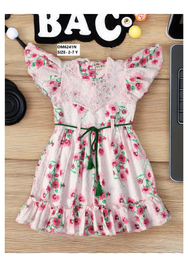 Bella Moda 6200 Festive baby girl dresses supplier Surat