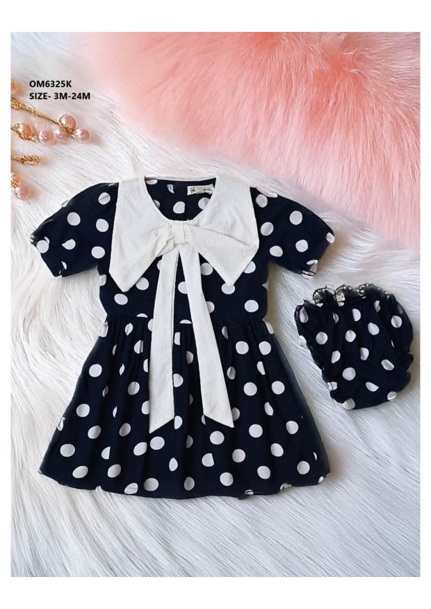 Bella Moda OM6300 wholesale baby girl dresses in Surat