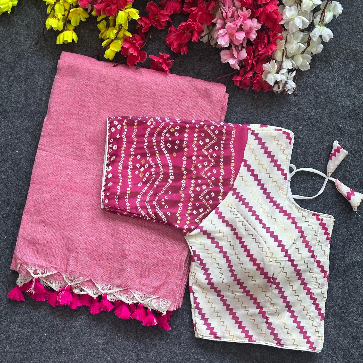 Blousewala HK 19 Khadi cotton saree supplier in india wholesale market