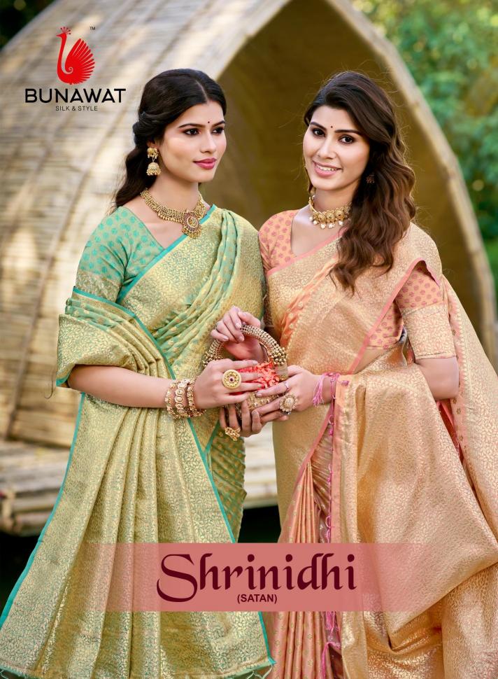 Bunawat Shrinidhi Latest Designer Traditional Wear Silk Sarees Collection