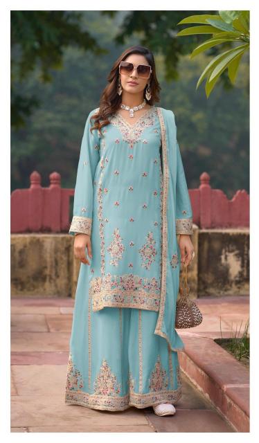 Deepsy Suit  D. 720 ABCD Chinon embroidery readymade Salwar kameez wholesaler in india