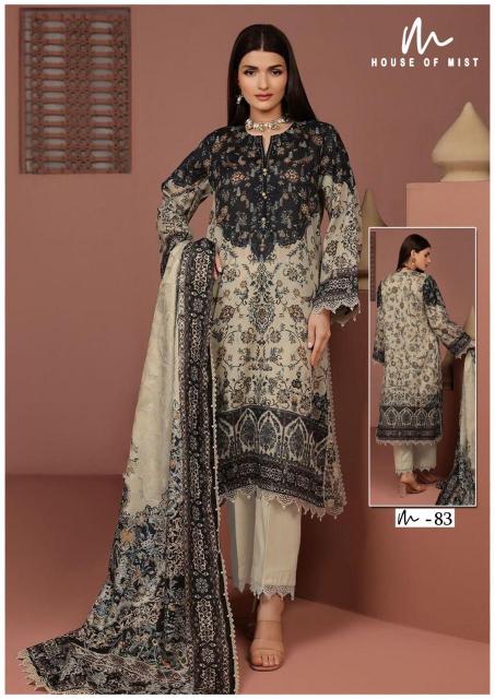 House Of Twist Gazal Vol 9 Cotton Digital Printed Karachi Dress Material wholesaler