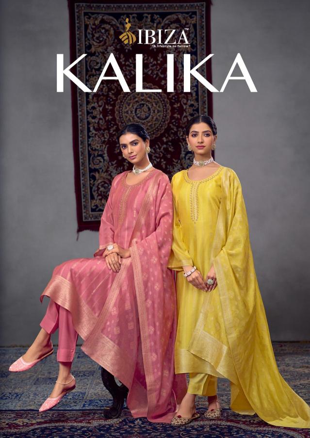 Ibiza Kalika Kosa silk surat ladies dress wholesale market