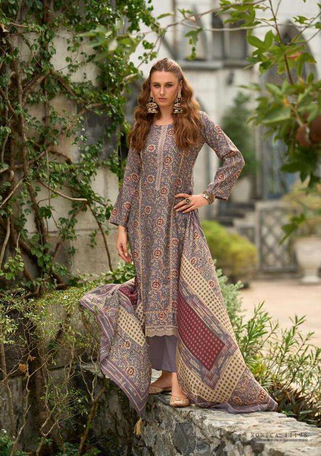 Ibiza Ronica viscose printed embroidered salwar kameez at lowest price in pakistan 