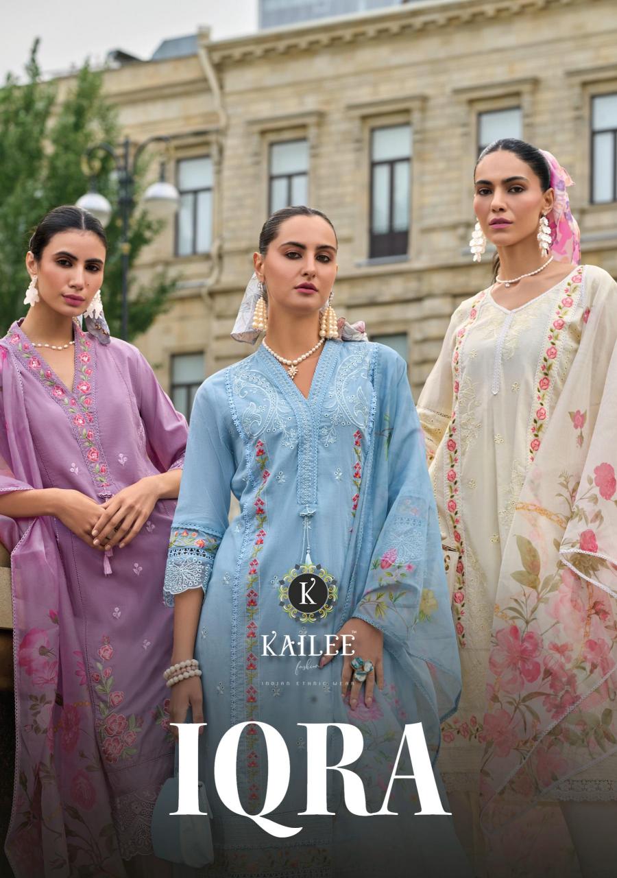 Kailee Fashion Iqra Designer Cotton kurti wholesale surat