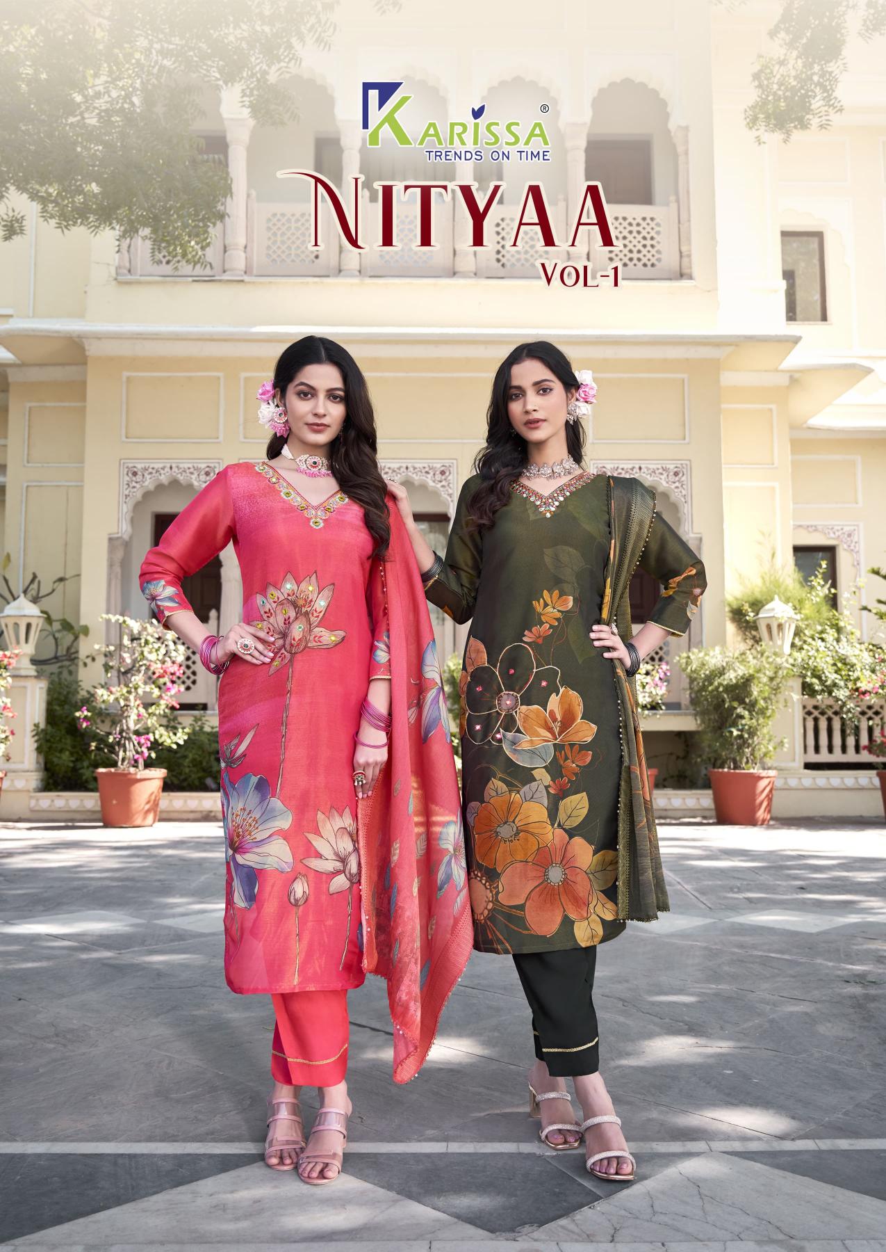 Karissa Nityaa Vol 1 heavy Viscose printed kurtis manufacturers in india