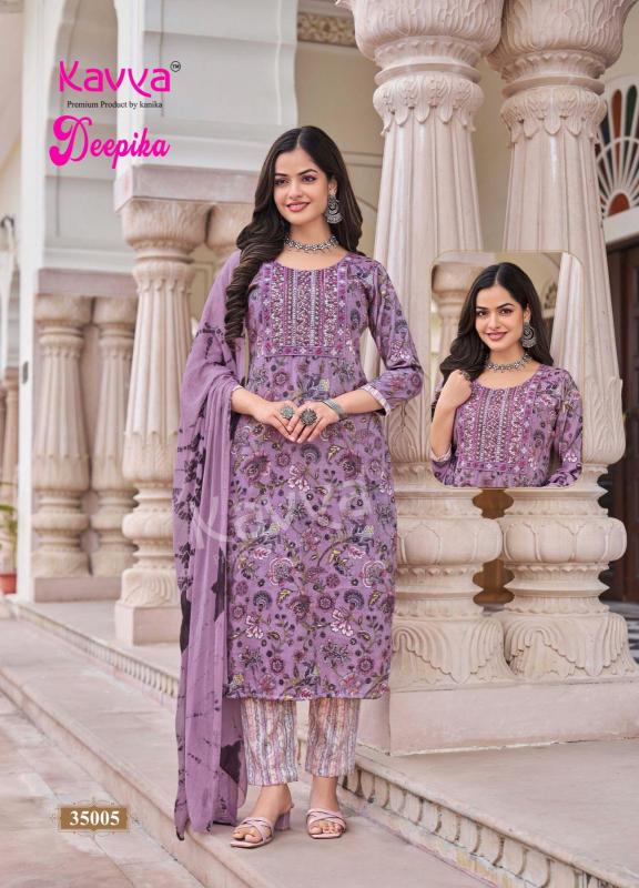 Kavya Deepika vol 35 capsule straight kurti manufacturer in surat 