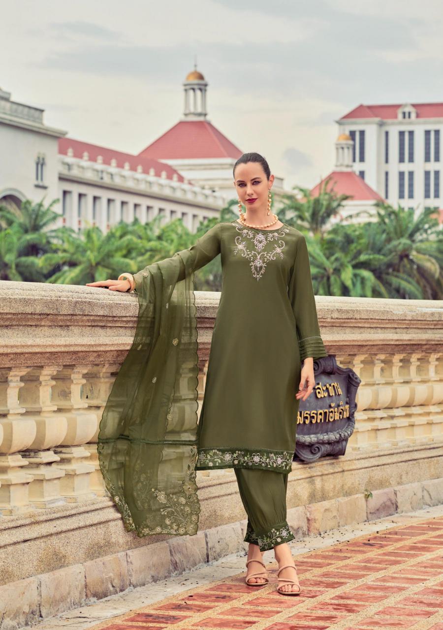 Lady Leela Afsana Viscose Fabric Kurti Set Wholesale