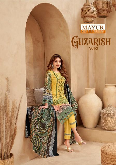 Mayur Guzarish Vol 03 cotton kurti material wholesale