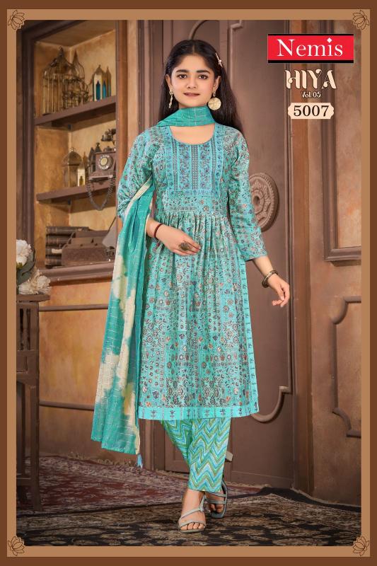 Nemis Hiya Vol 5 Rayon Printed wholesale kurti manufacturers in india