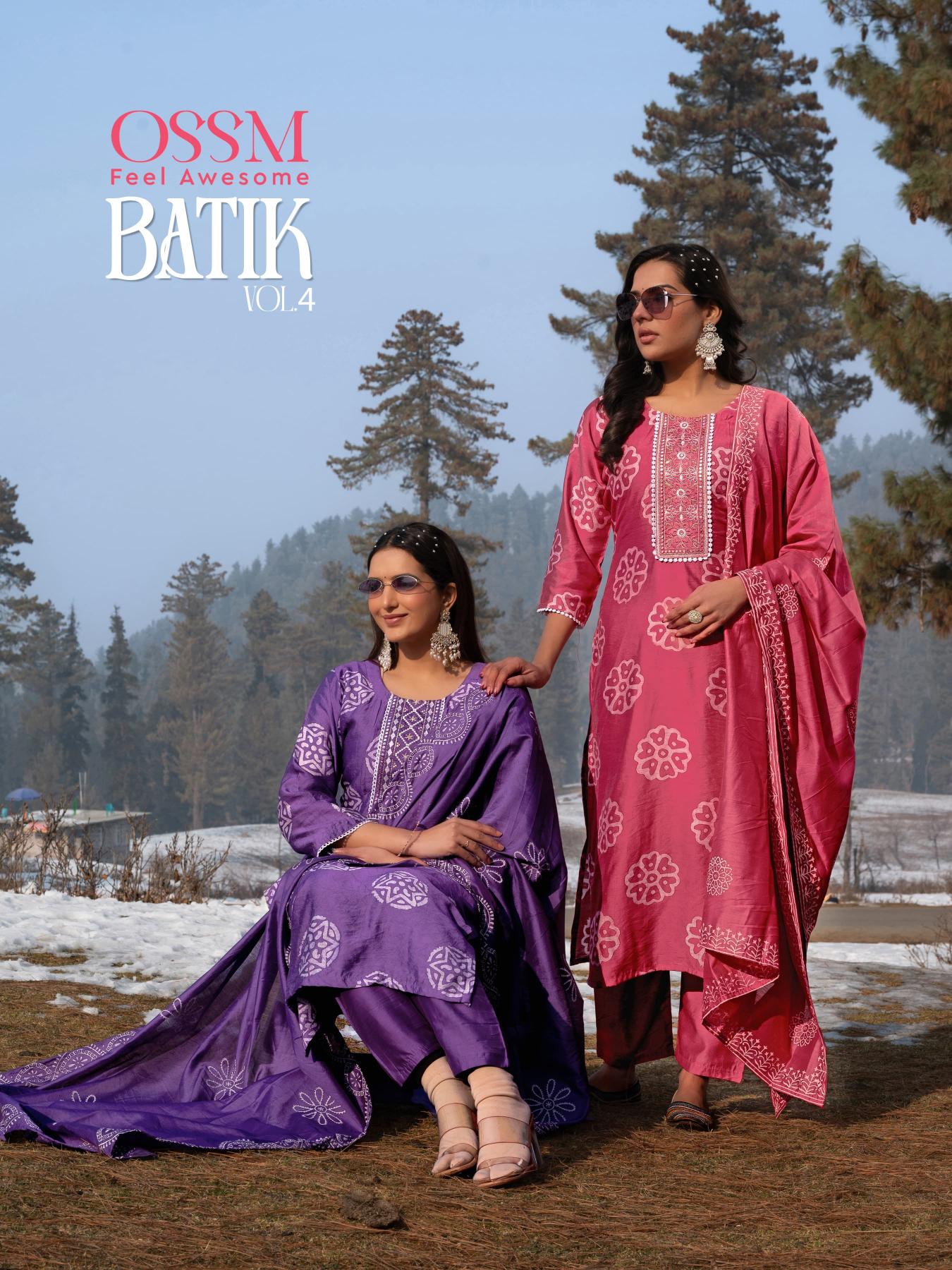 Ossm Batik Vol 4 Printed Kurti Wholesale Price