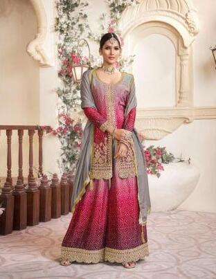 Roshni International Rang Razia chinon silk designer readymade salwar kameez manufacturer in surat 