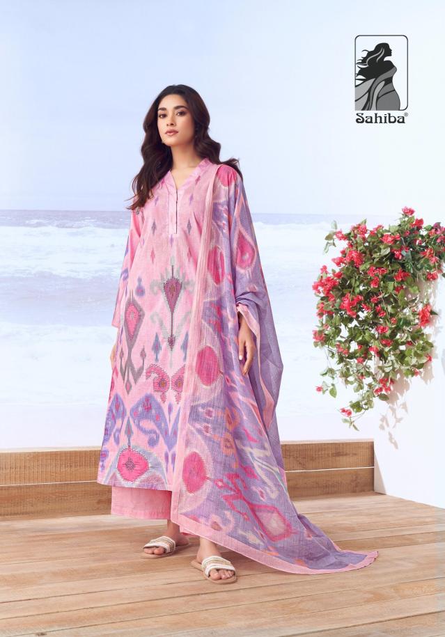 Sahiba Rida Cotton printed wholesale salwar suits online