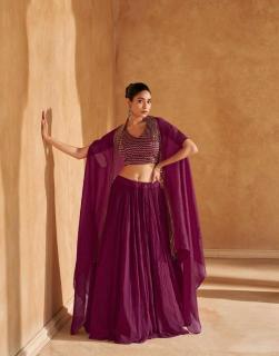 Sayuri Kalki Chinon Silk Indo Western