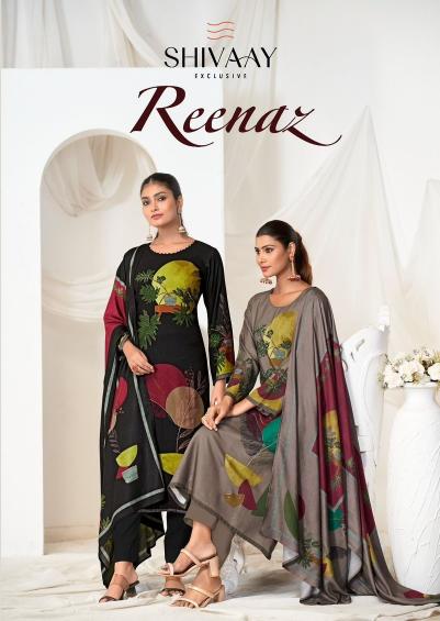 Shivaay Reenaz Pure Viscose Pashmina Digital Printed Dress Material At Wholesale Price