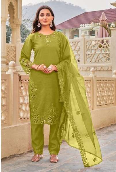 Shraddha Designer MR1009 Roman Silk kurti manufacturer surat