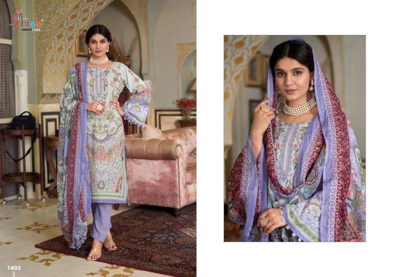 Shree fab guzarish cotton printed salwar kameez wholesale rate in gujarat 