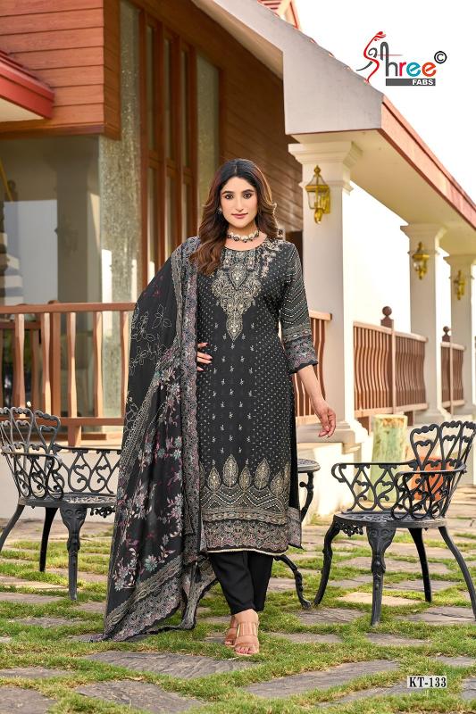 Shree Fab Kt 133 pure maslin digital printed pakistani suit on amazon