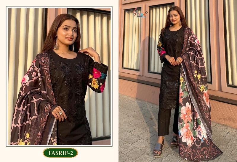 Shree Fab Tasrif cambric cotton printed salwar kameez wholesale rate in india 